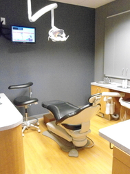 Peterson Dental patient room, pain free dentist